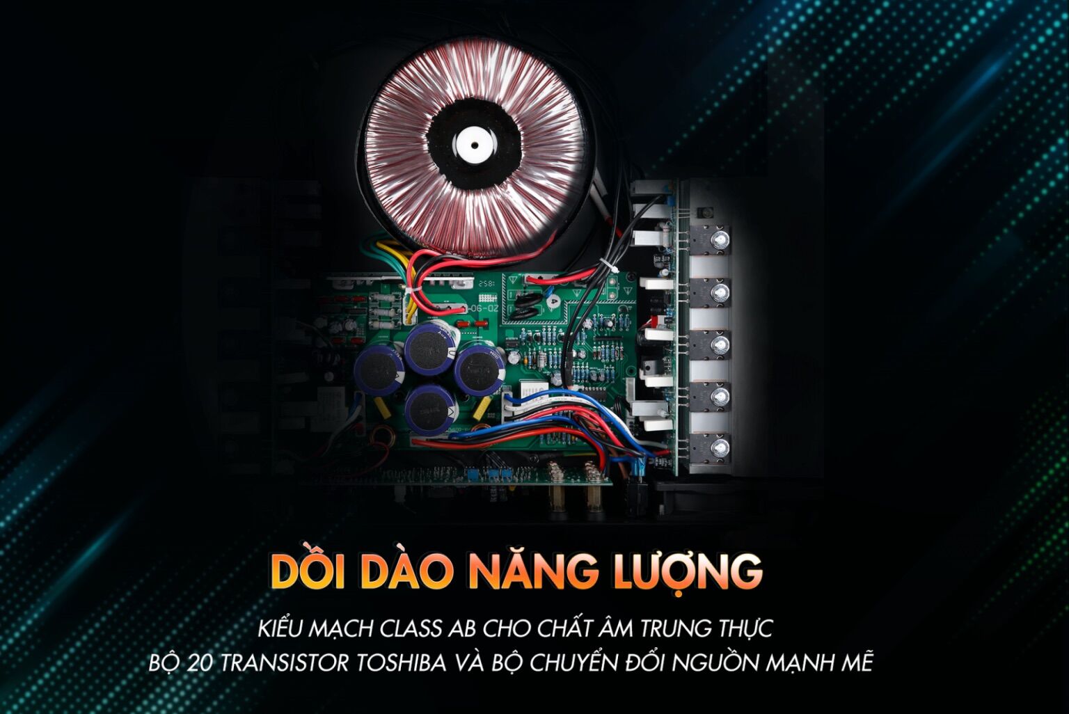 [HCM][Trả góp 0%]Main công suất Paramax DA-2500 - Hàng chính hãng - Gia Khang Electronics