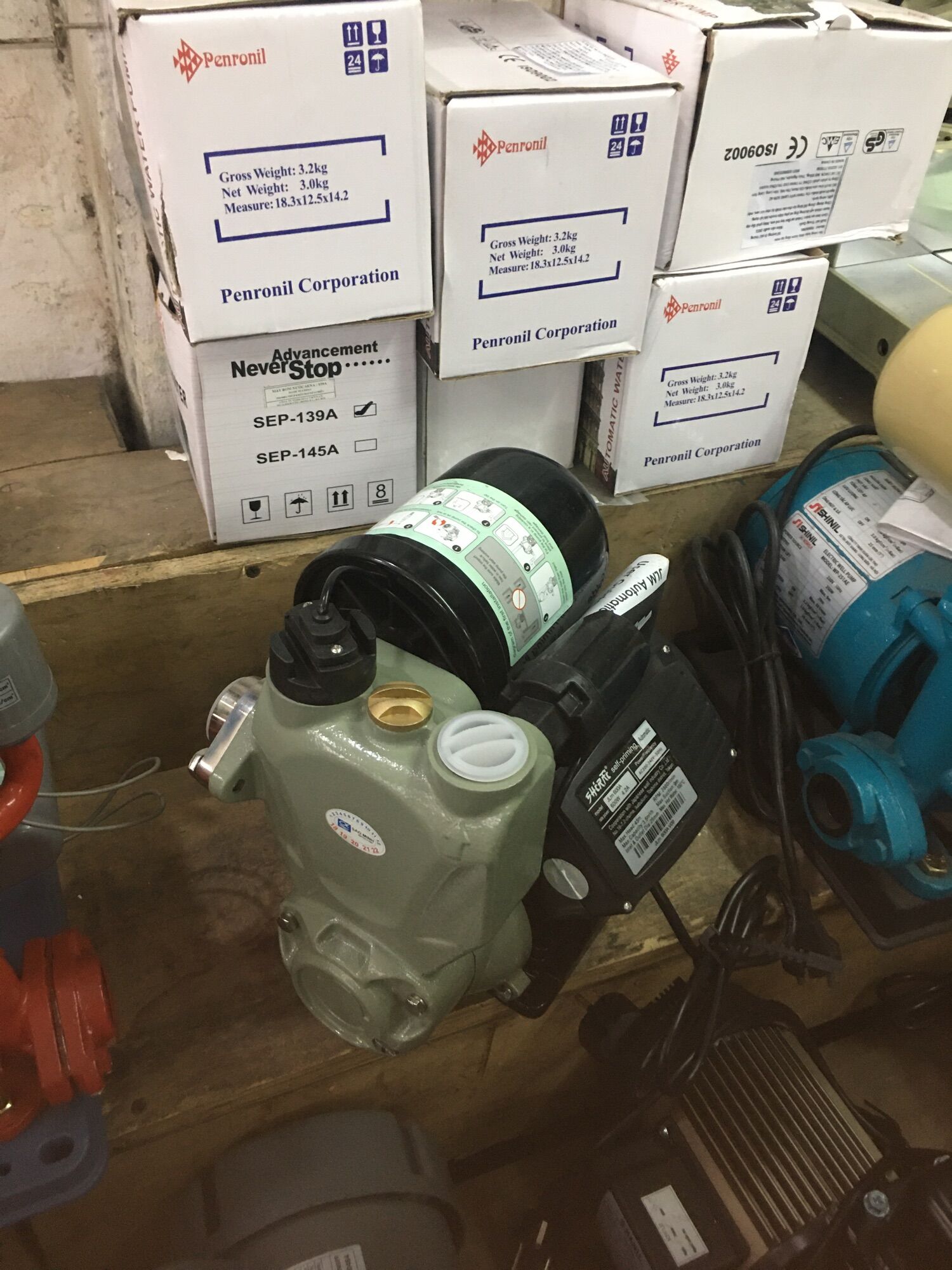 máy bơm tăng áp nước nóng 800A - 56454