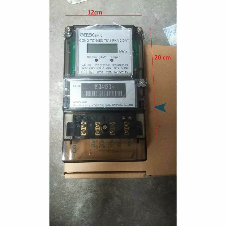 công tơ ĐIỆN CE38 EMIC