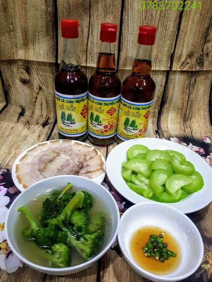 3 chai Nước Mắm Bé Bầu loại thượng hạng (500ml/chai)