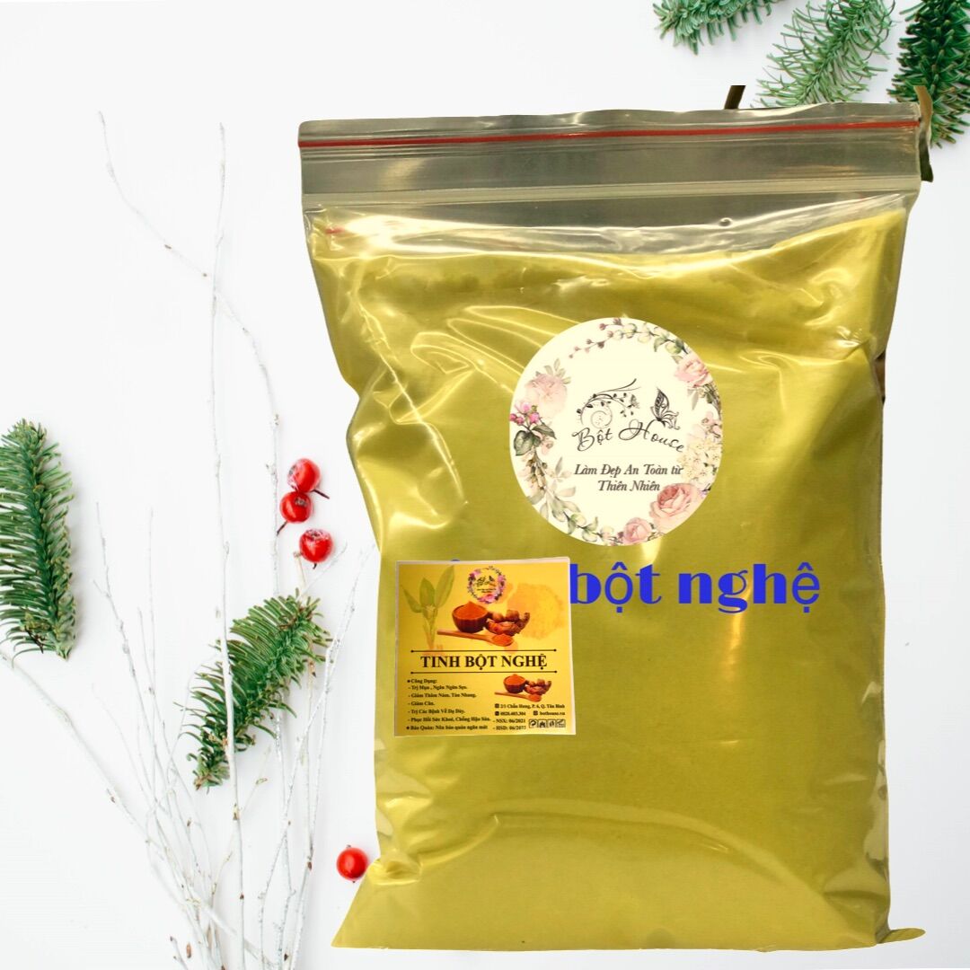 500gam TINH BỘT NGHỆ NGUYÊN CHẤT-HANDMADE NHÀ LÀM.