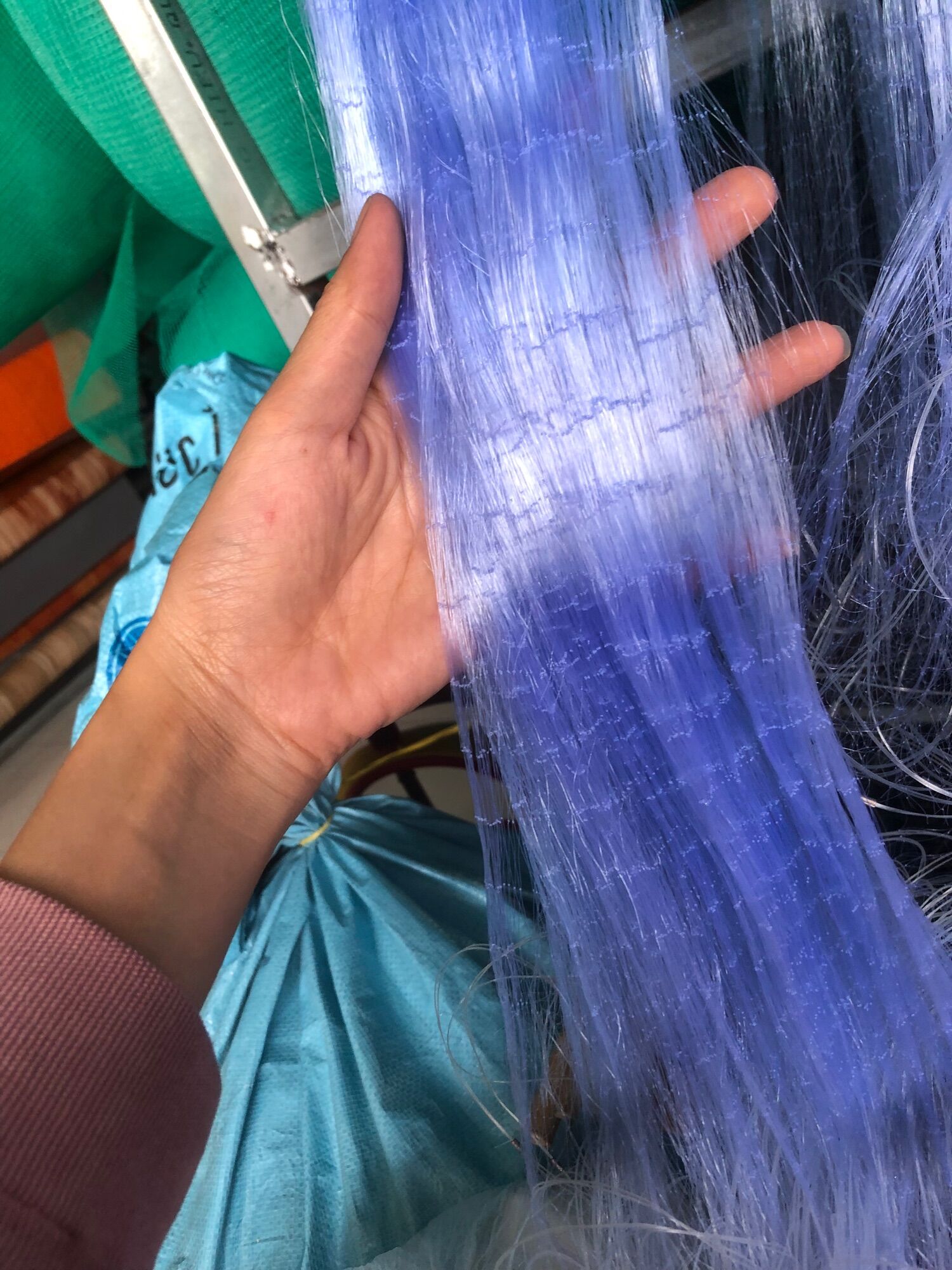 Lưới bén cá,lưới bắt cá 1 màng dài 90-100 mét(mắt lưới 2.5cm 3cm 3.5cm 4cm 4.5cm 5cm 5.5cm 6cm 7cm 8cm)