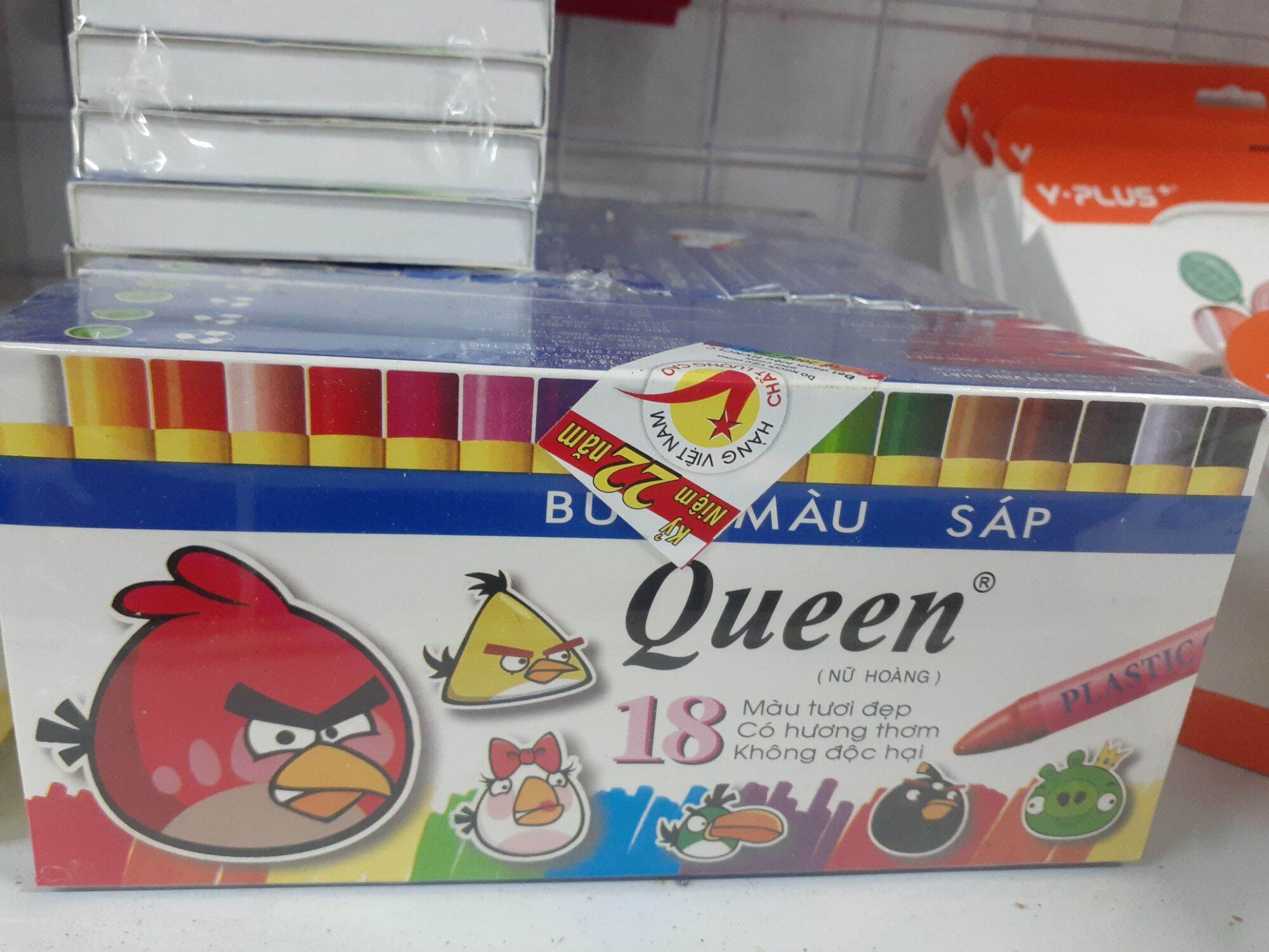 Bút sáp màu Queen 18 màu