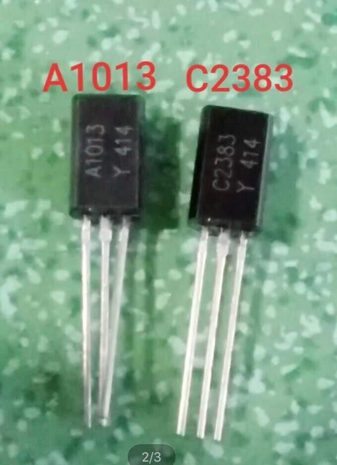 10-ĐÔI TRANSITOR A1013+C2383 ( CHÂN ĐỒNG )