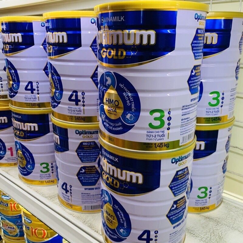 [Date 03/2024] Sữa Optimum Gold 3 HMO 1,45kg/1450g