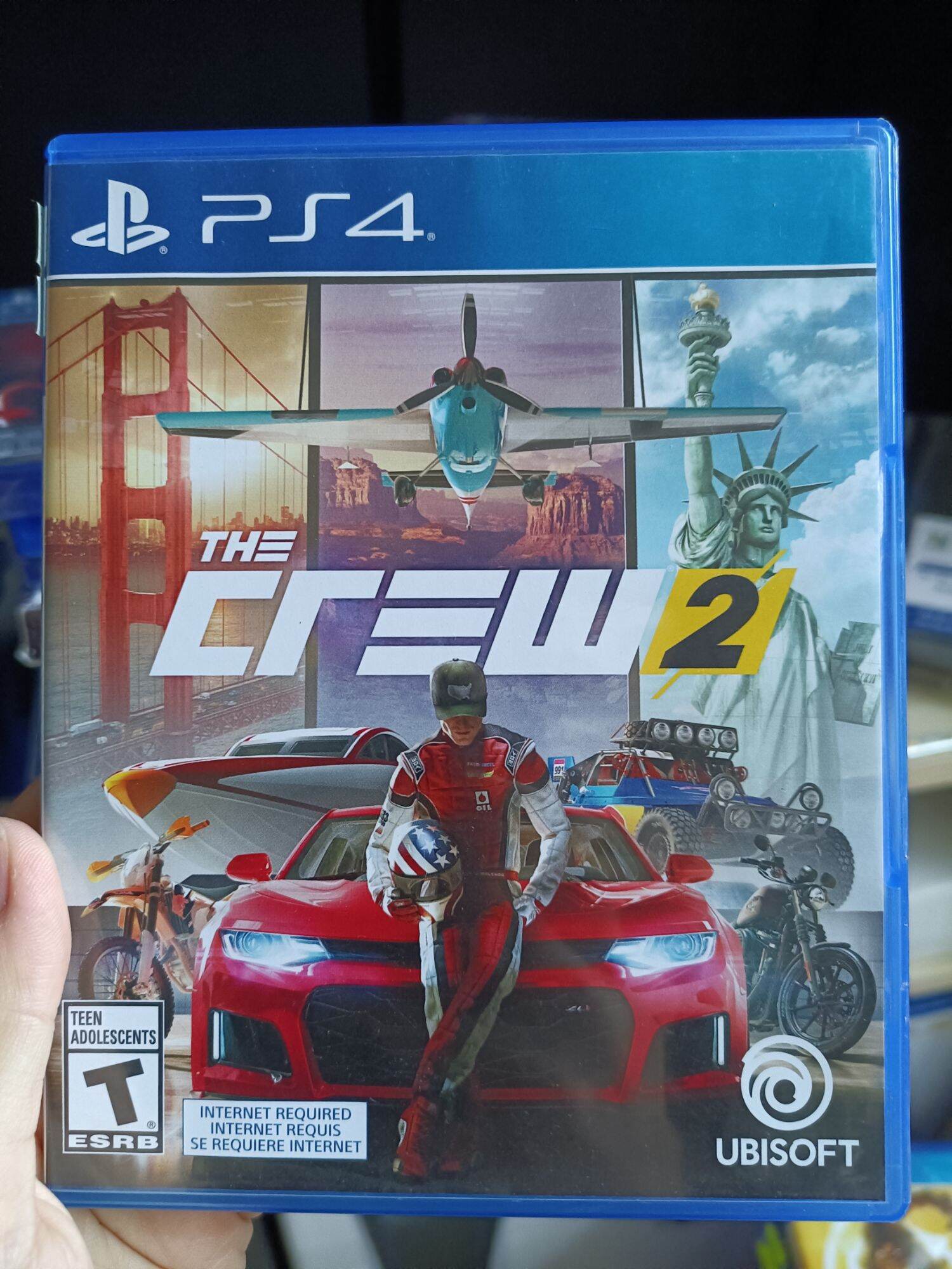 Đĩa Game PS4 | The Crew 2 (Đua Xe, Đua Cano...)