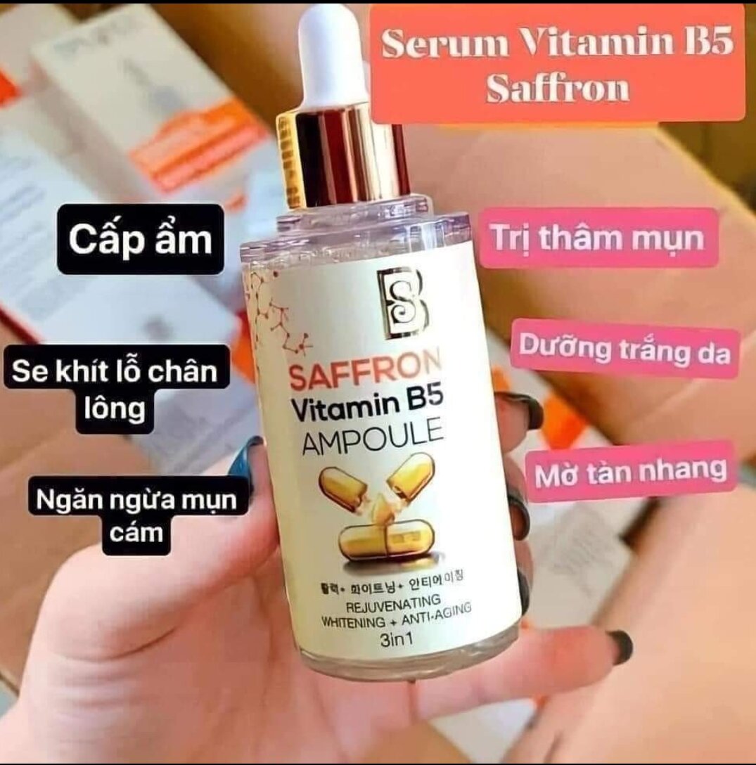 Serum Saffron Vitamin B5 Ampoule