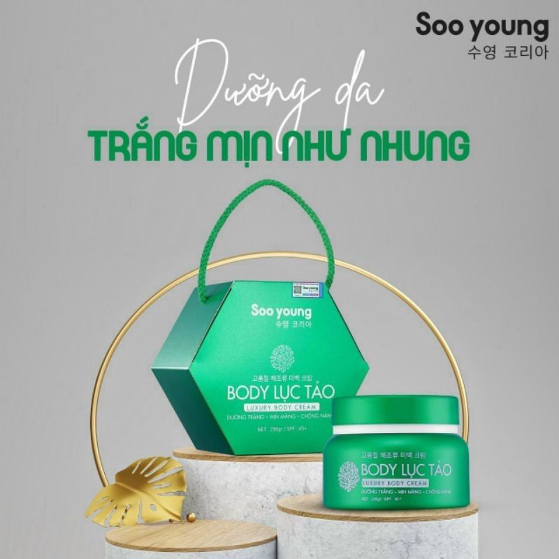 Body Lục Tảo Soo Young Chính Hãng