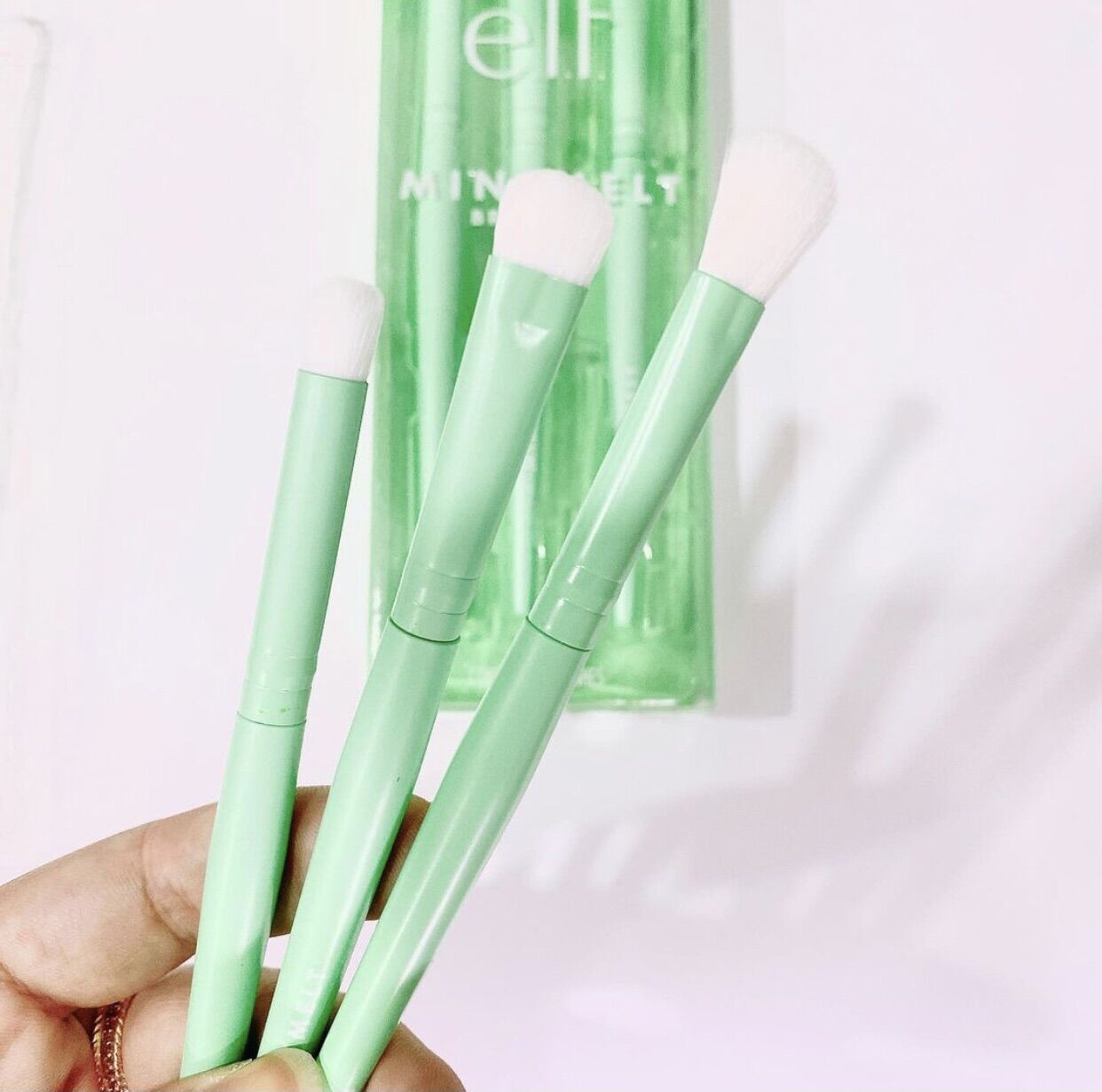Set 3 cọ mắt Elf Mint Melt brush set