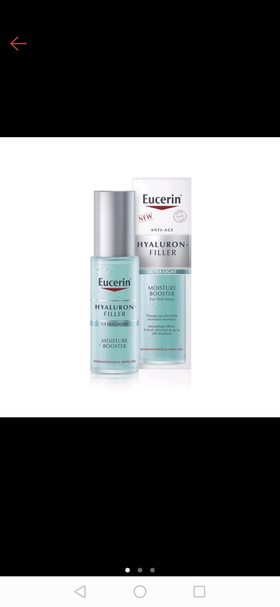 Serum Eucerin Hyaluron Filler Moisture Booster