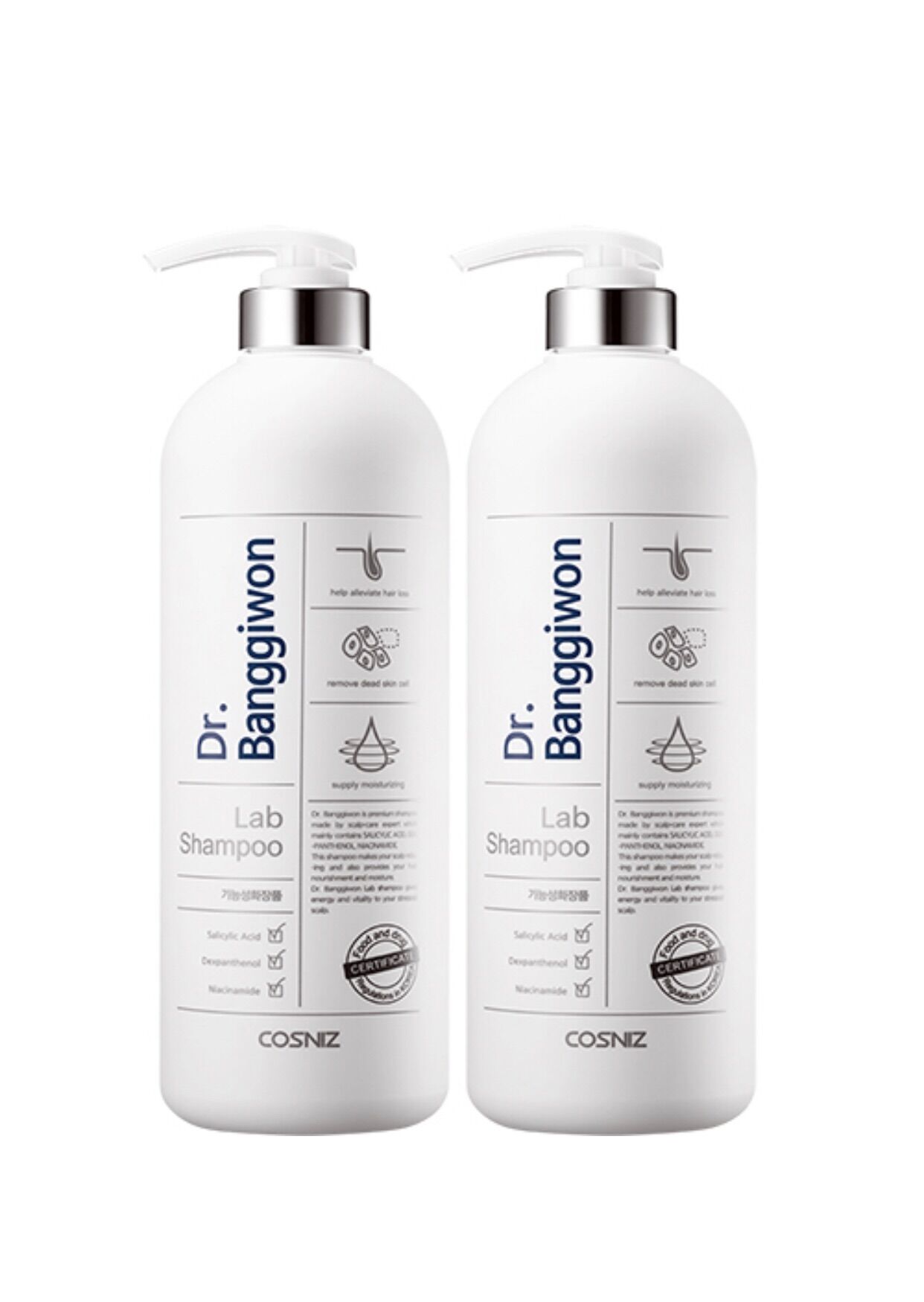 Dầu gội giảm rụng tóc Dr.Banggiwon Lab shampoo chai 1000ml