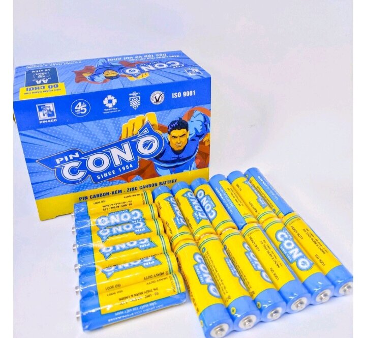 1 vỉ Pin Con Ó Pin AA ( 1vỉ x 4 viên)