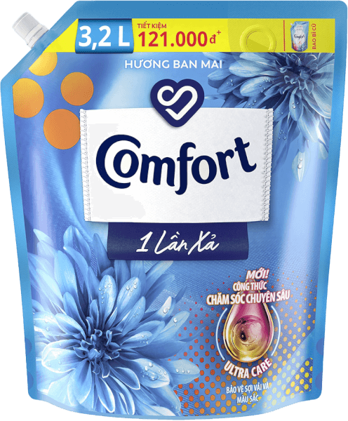 Nxv comfort 1lx hương ban mai/nước hoa sofia túi 3.2l