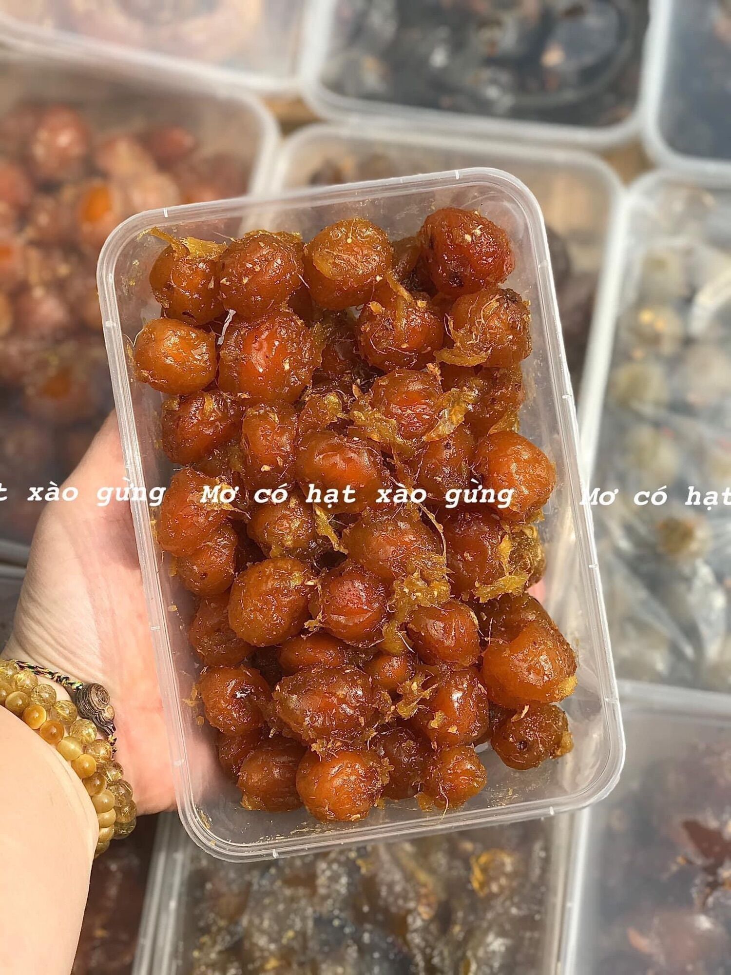 500g Mơ xào gừng đặc sản Hà Nội