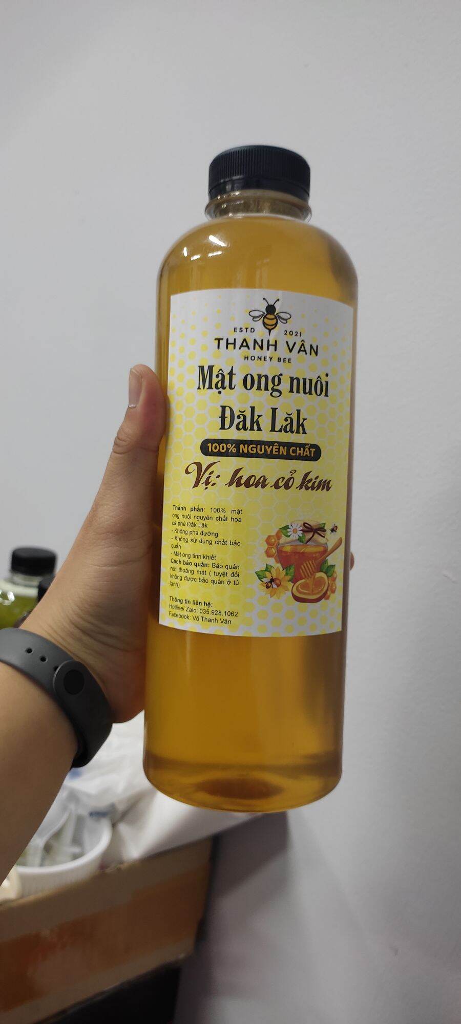 Mật ong nuôi hoa Cỏ Kim Đăk Lăk