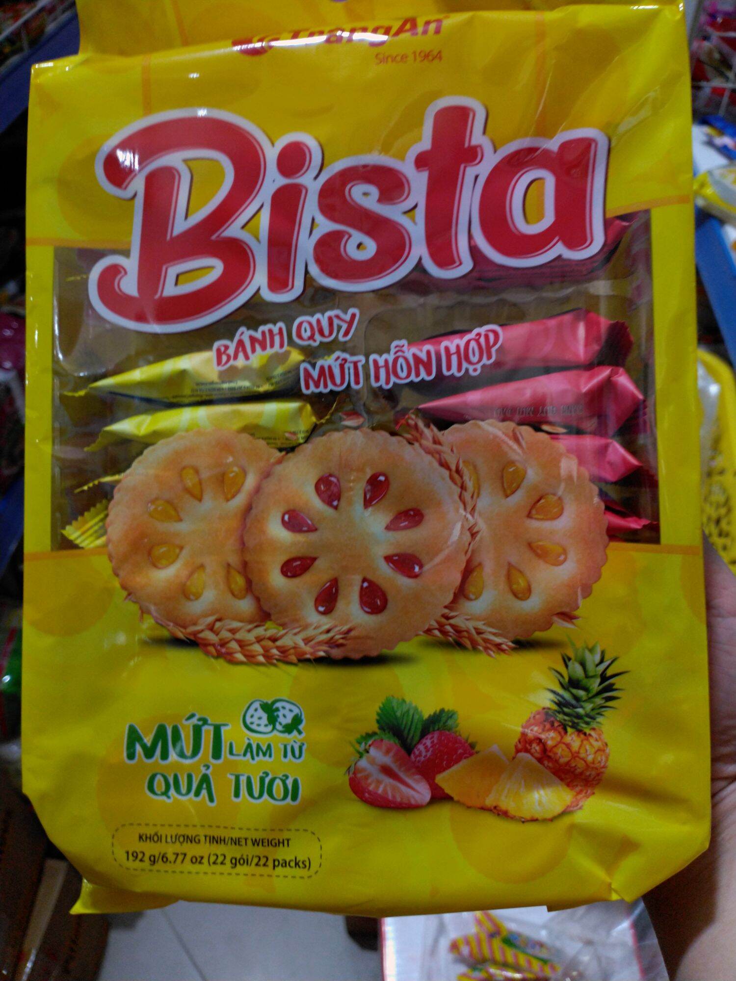 Bánh quy bista tràng an gói 192g