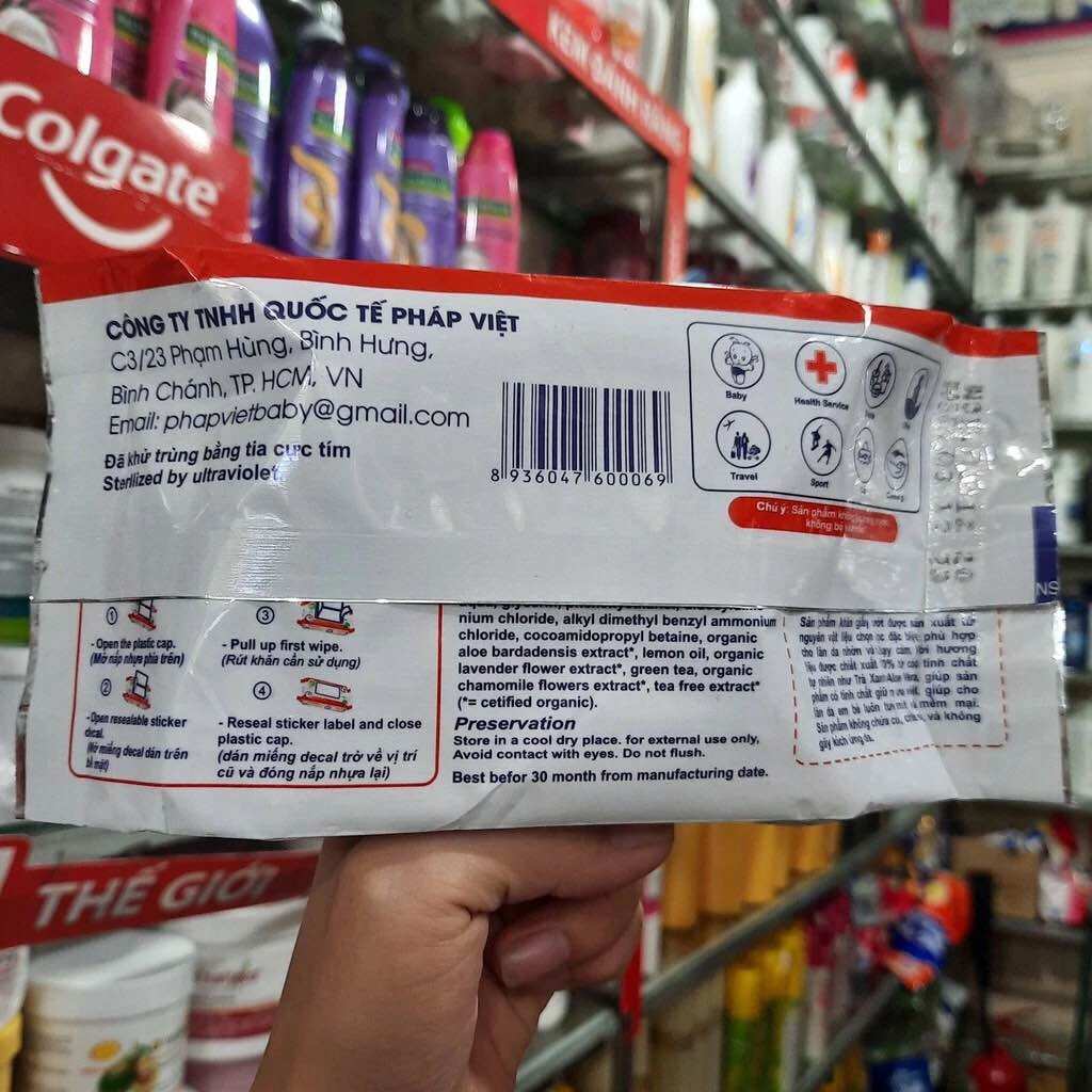 Khăn ướt Baby Wipes 80 tờ