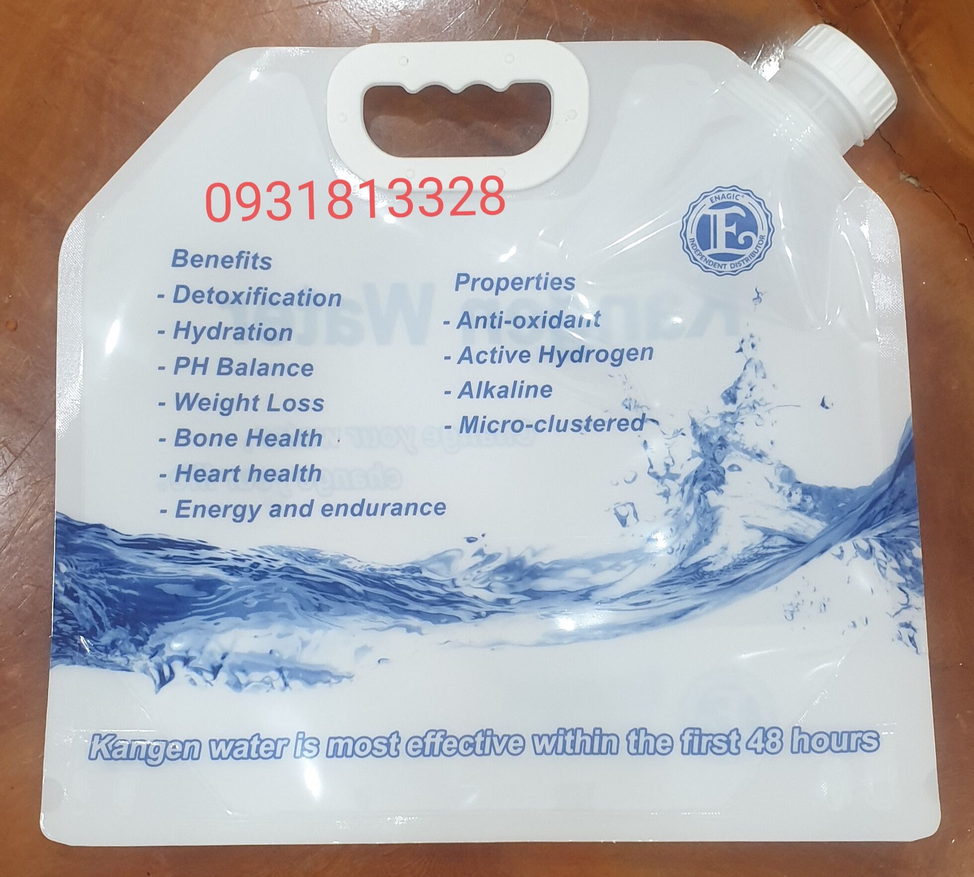 Túi đựng nước ion kiềm 5L