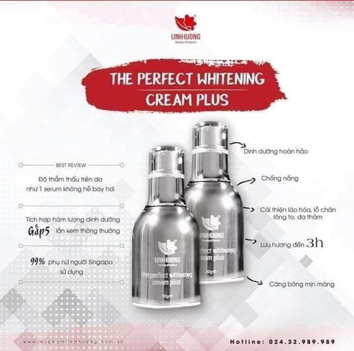 Kem Sữa Dưỡng Trắng Da Linh Hương