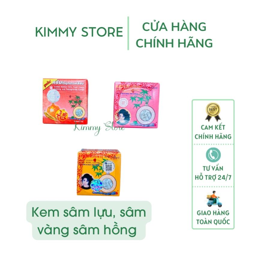 Lẻ hộp kem sâm hồng thái lan 5g