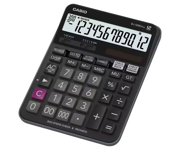 Máy tính Casio DJ-120D Plus [Chính Hãng]