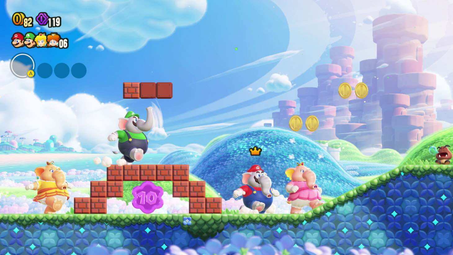 Băng chơi game Nintendo Switch: Super Mario Bros Wonder