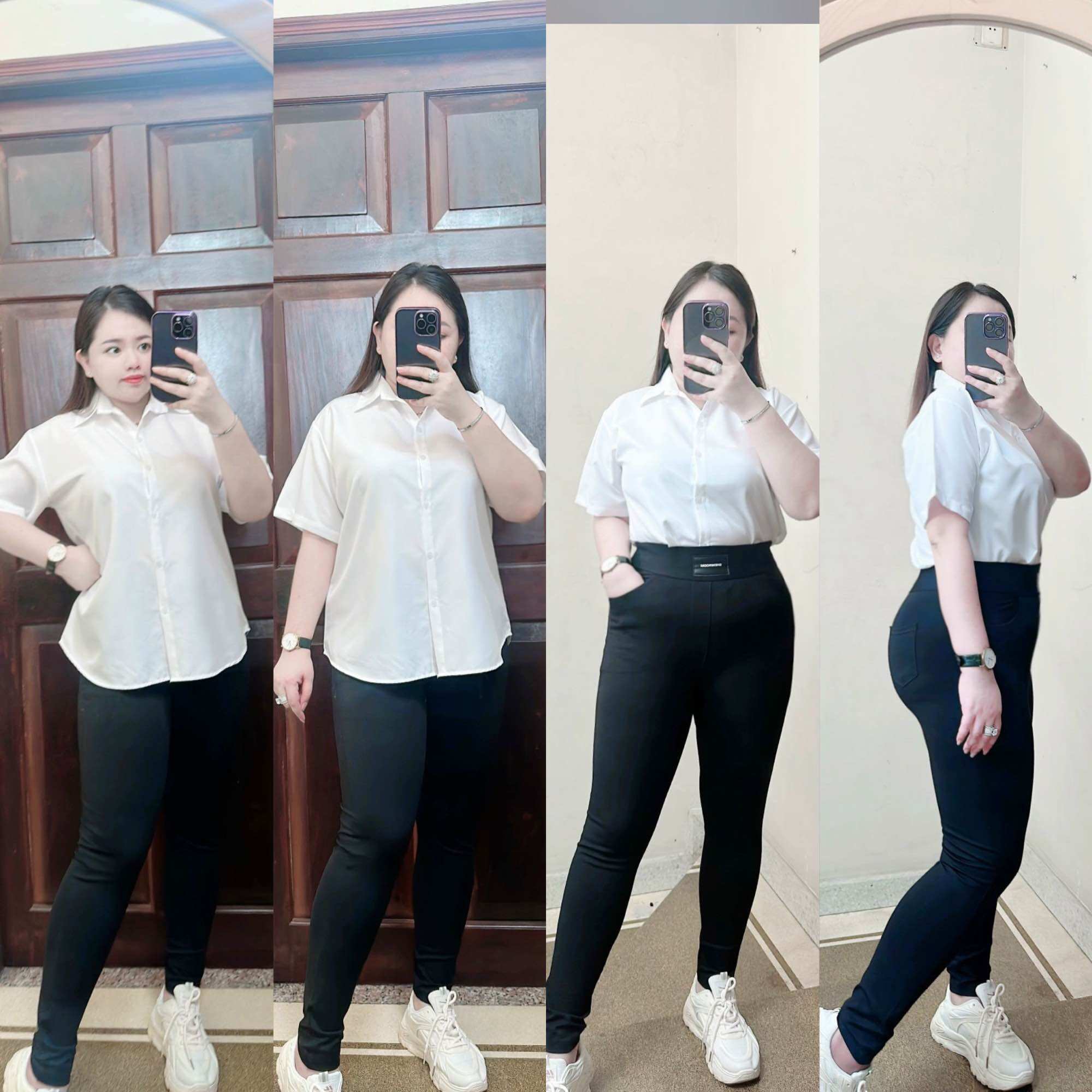 [Bigsize 50-90kg] Quần dài Umi dày dặn, co giãn
