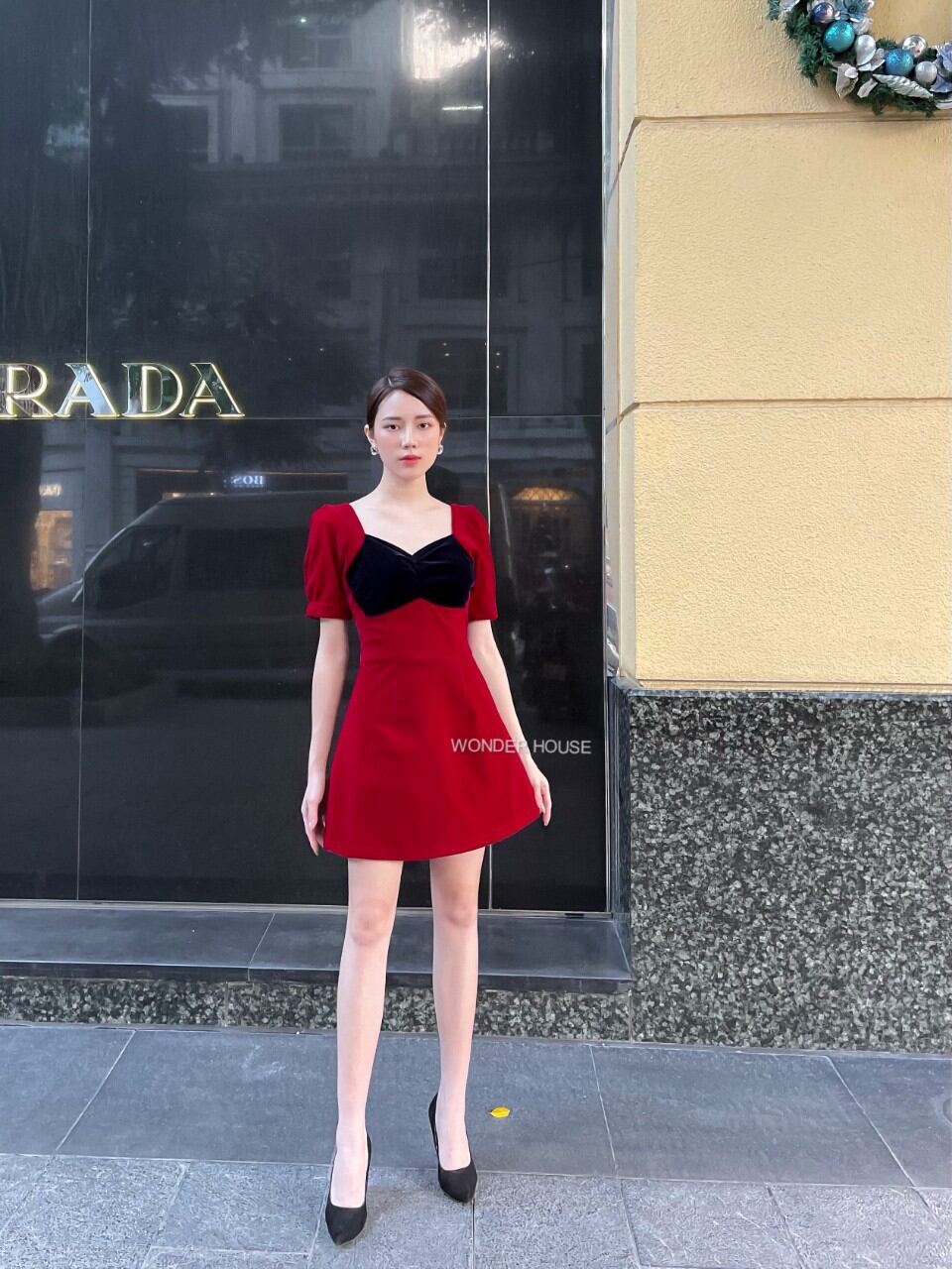 Đầm Wonder House Nhung Spring Dress