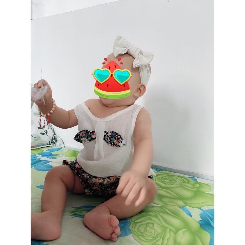 Set bộ thiết kế bé gái