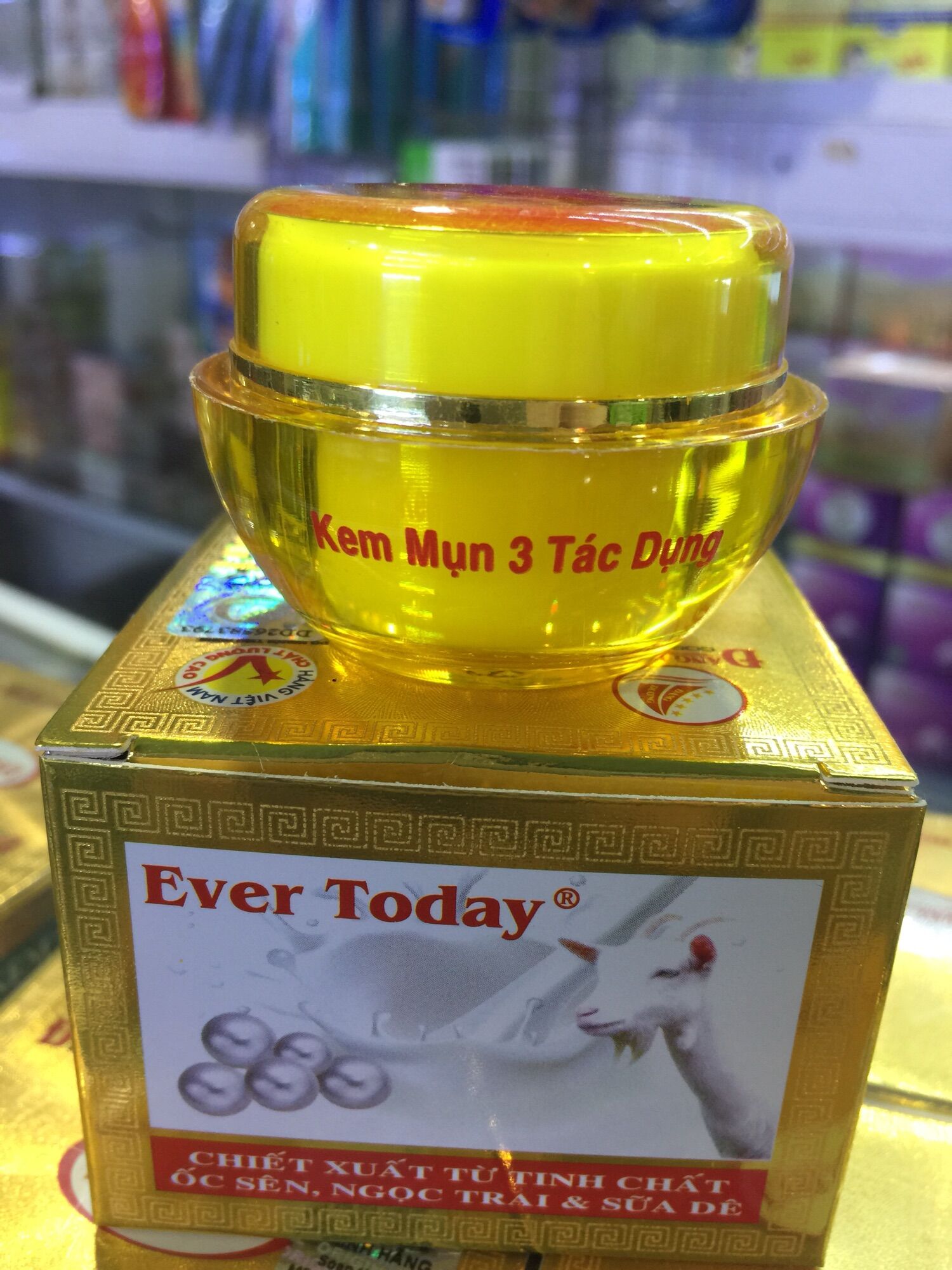 [HCM]Kem EVER TODAY mụn 3 tác dụng (6g)
