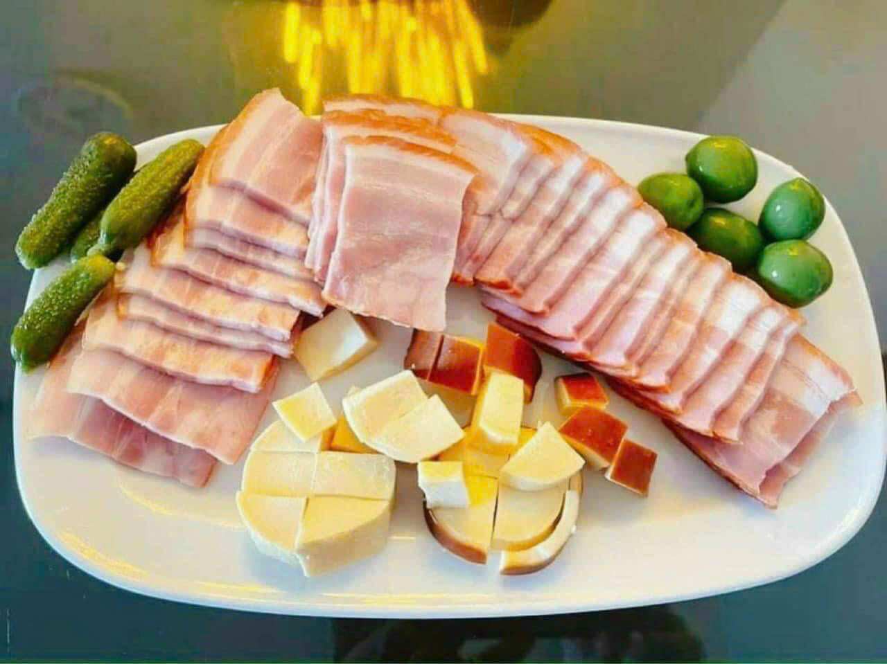 Thịt ba chỉ (ba rọi) Nga xông khói 400g