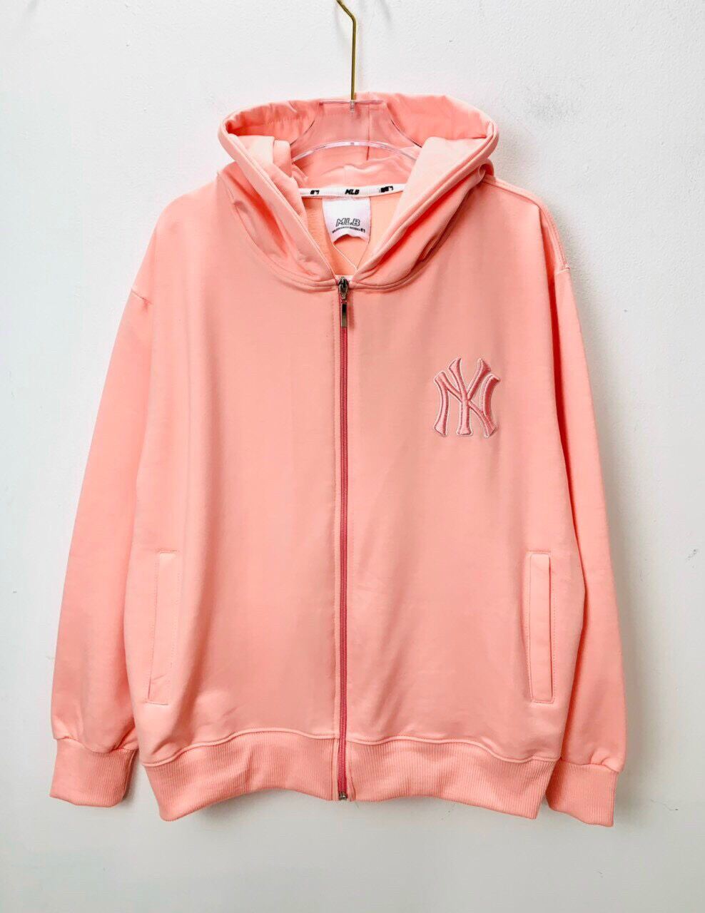 Áo khoác thun cotton MLB