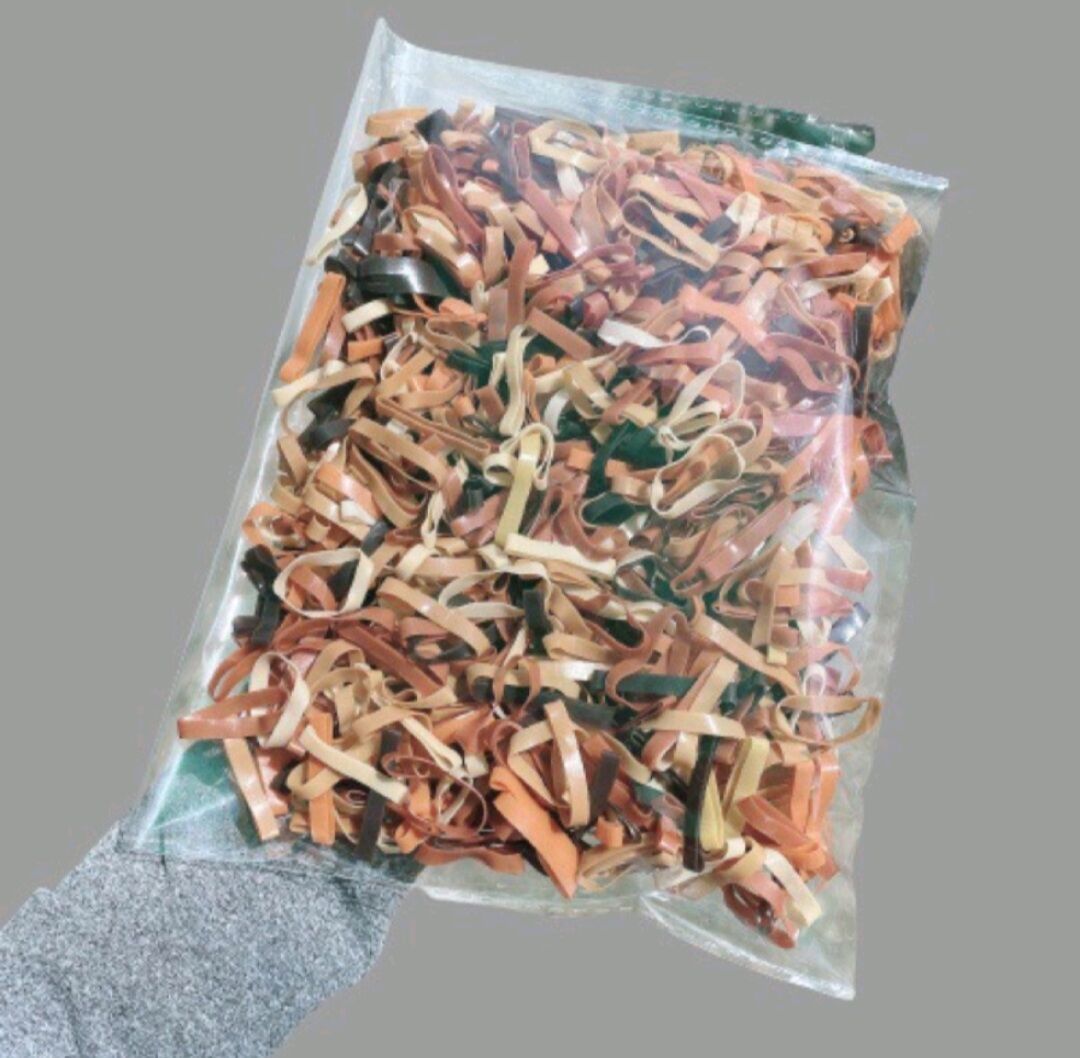 Gói 100g Thun Cột Tóc Nhiều Màu_Co Giản Tốt