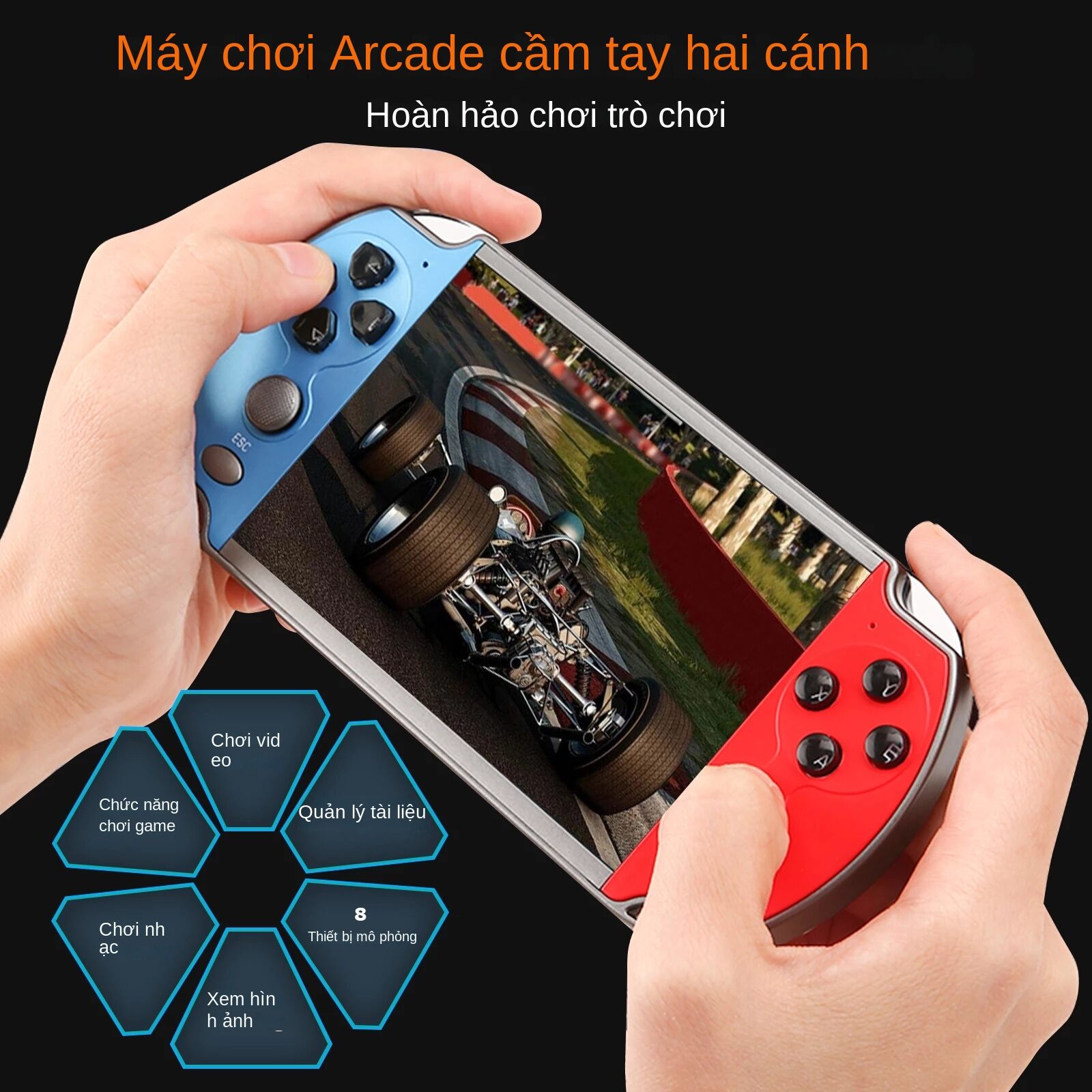 Retro Video Game Console Portable Handheld Gaming Videogame Machine Mini Arcade Player Emulator Smart Gamepad Portatil Retrogame