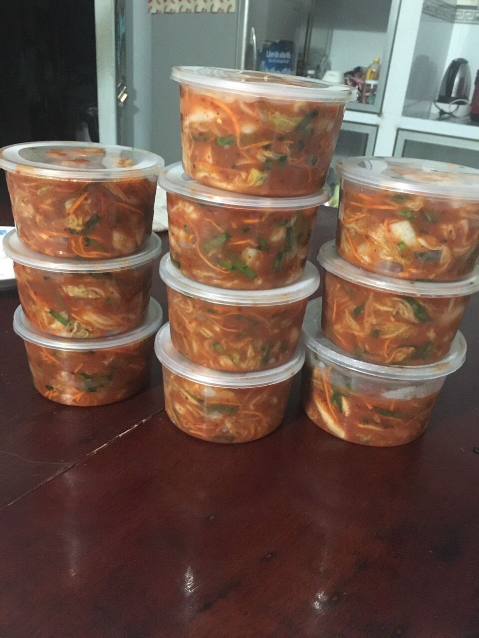 Kim chi cải thảo (chua cay giòn chuẩn vị hàn quốc) hủ 500gam