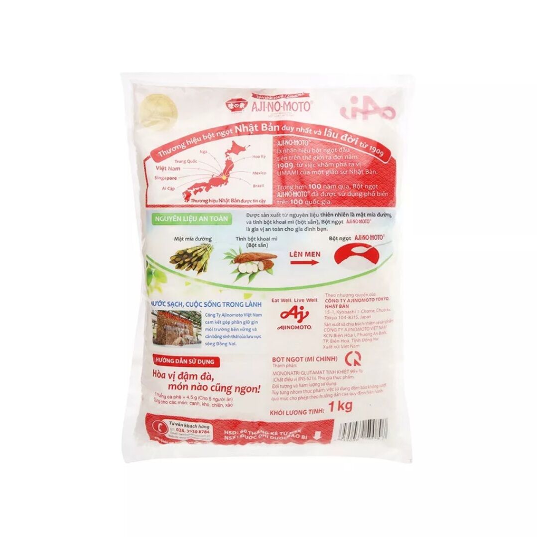 Bột ngọt mì chính Ajnomoto 1kg