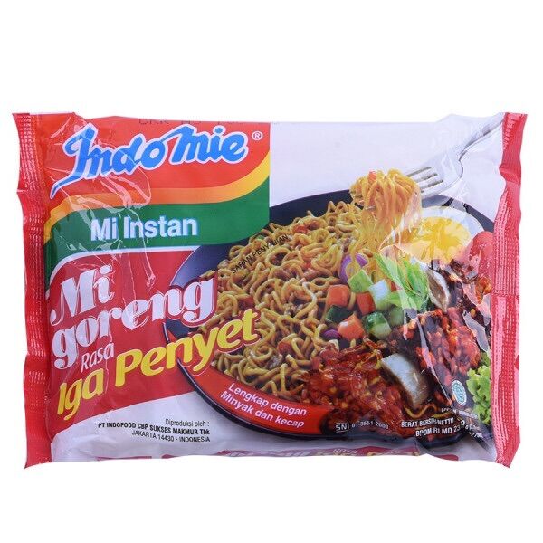 Mì Xào Khô Goreng Indomie Gói 85G Các Loại