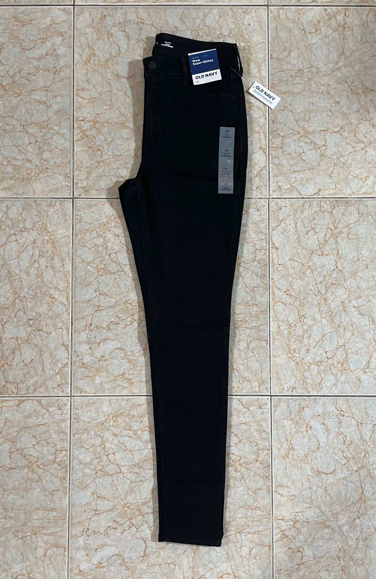 Quần Ol-d Na-vy Auth Tuồn Lưng Cao Giãn Size 28 ( Có Sẵn )