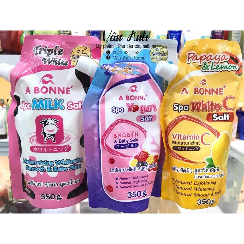 Muối tắm sữa spa a bonne 350g