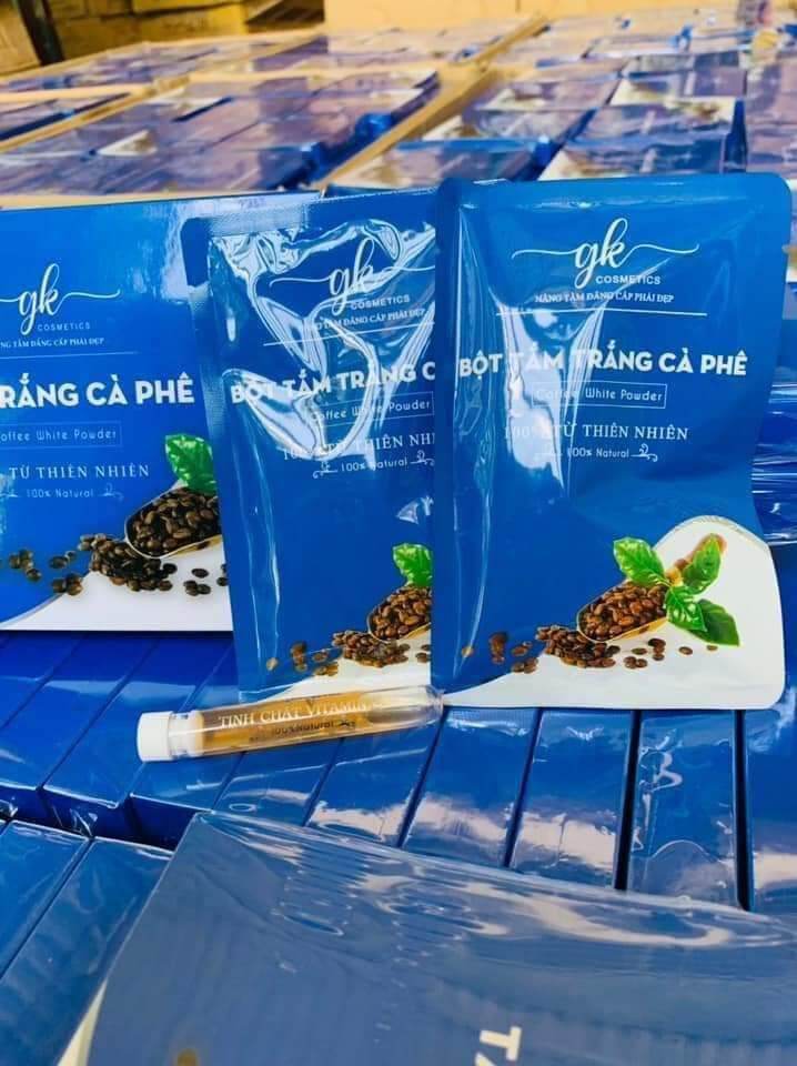 Tắm trắng cafe collagen x3 thách thức mọi làn da đen ngâm chai lì