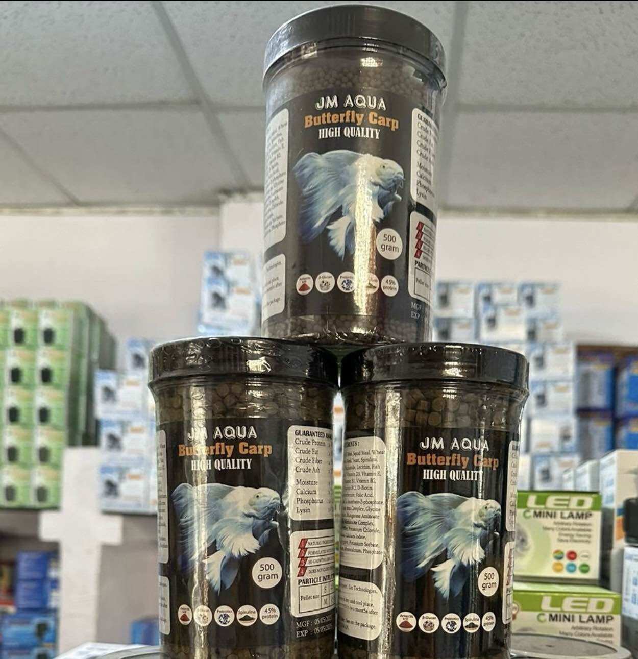 Cám cá chép sư tử 500G