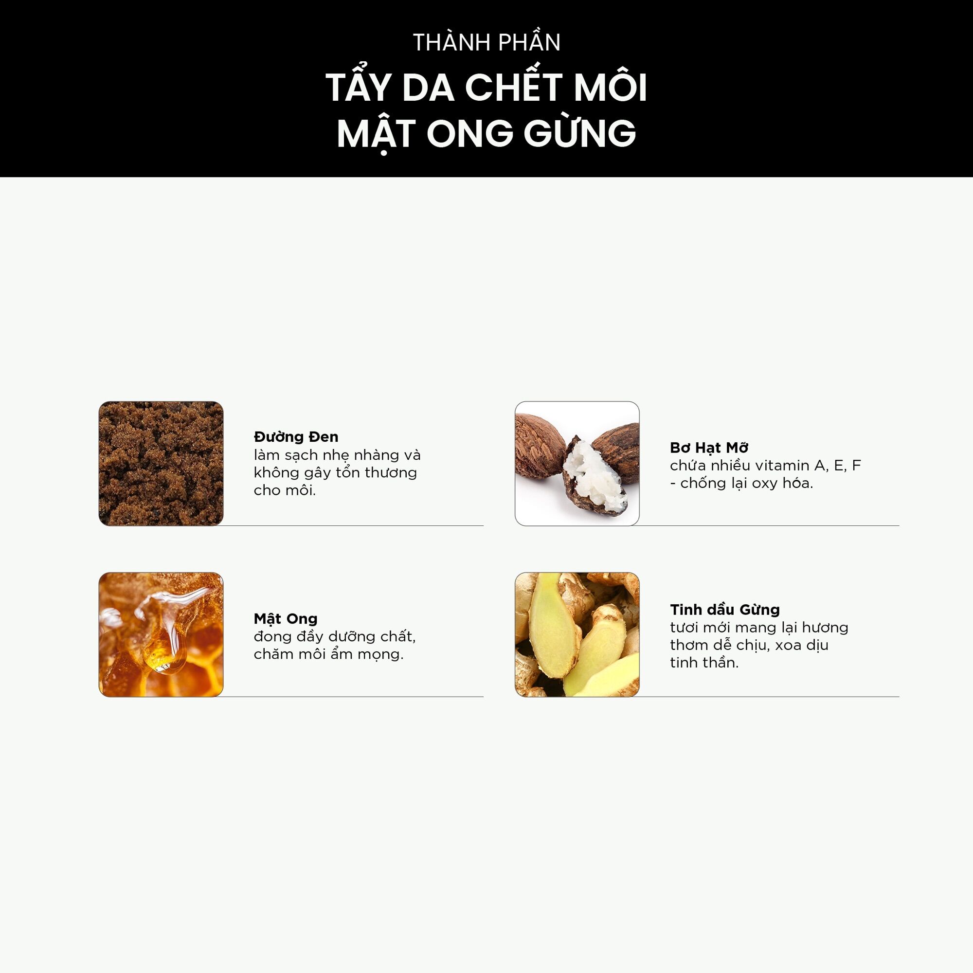 Tẩy Da Chết Môi Mật Ong Gừng SKINLAX ( 20g )
