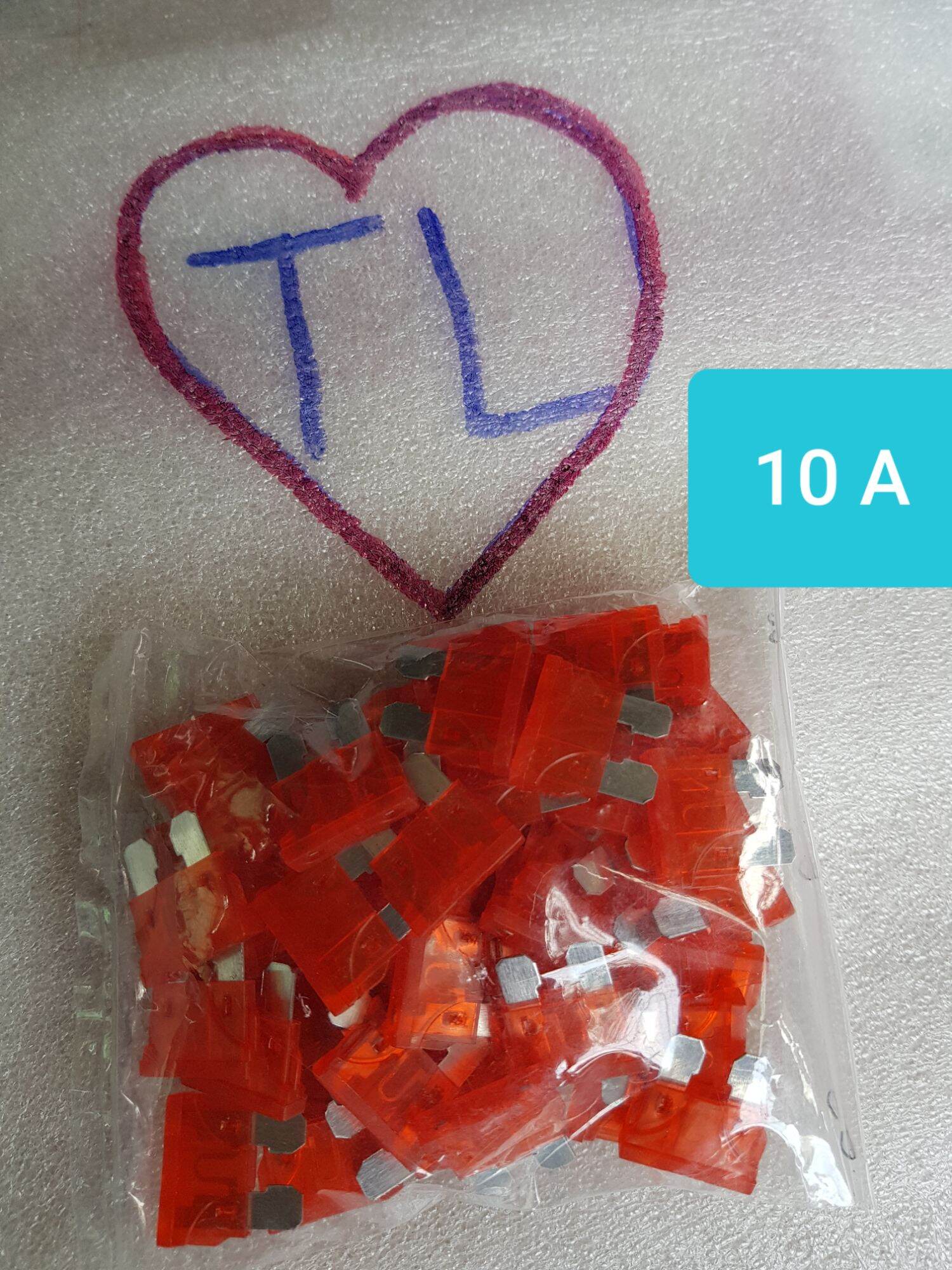 cầu chì dẹp Nhỏ - To (10 cái) (loại tốt)