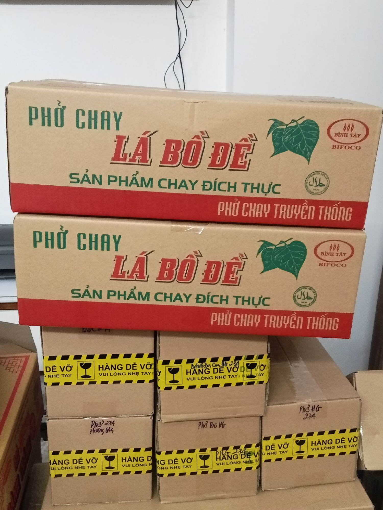 PHỞ CHAY LÁ BỒ ĐỀ BT (COMBO 10 GÓI *65G)