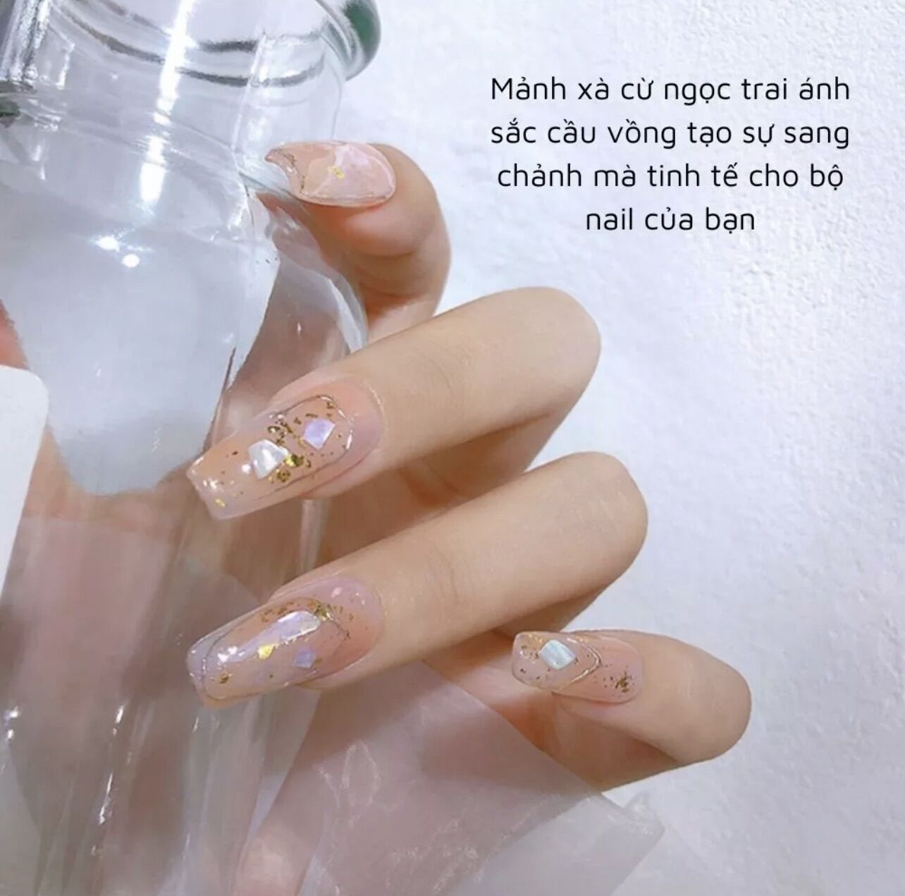 Set xà cừ vân đá 12 hủ 12 màu