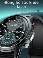 Smartwatch with Hypertension, Blood Sugar, Lipid, Uric Acid, Blood Pressure, Blood Oxygen, Body Temperature, Heart Rate, ECG Monitoring and Elderly Alarm