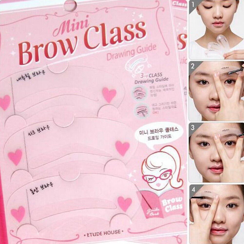 Combo 2 khuôn kẻ chân mày korea