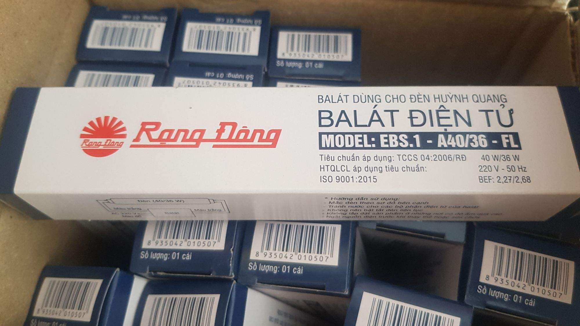 Combo 40 chấn lưu điện tử EBS1 40/ 36w  dùng cho bộ đèn huỳnh quang 1,2m