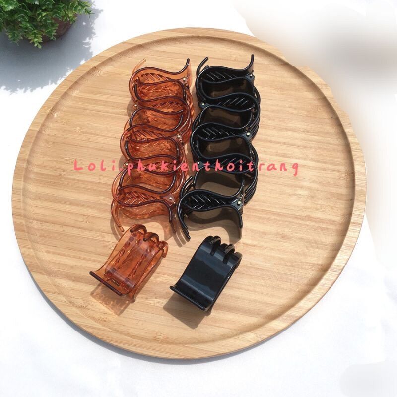 Kẹp tóc càng cua bóng trong nhiều màu