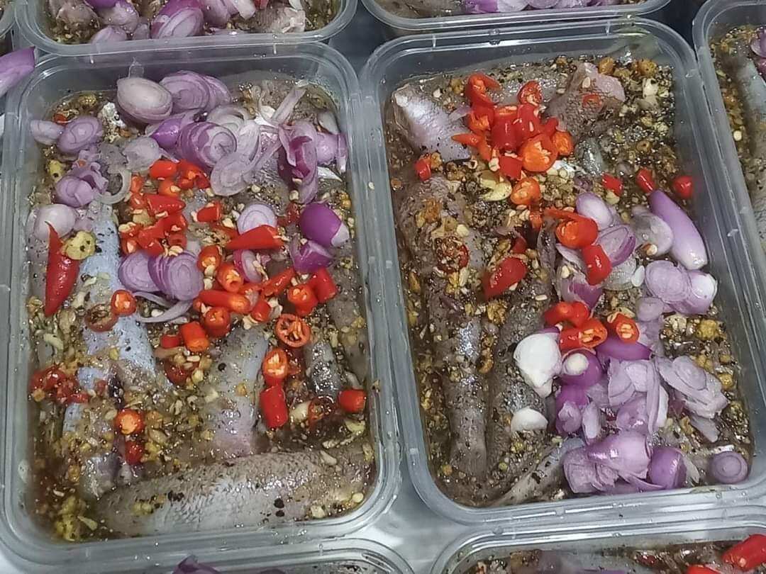 CÁ BỐNG BIỂN ƯỚP SẴN 1kg